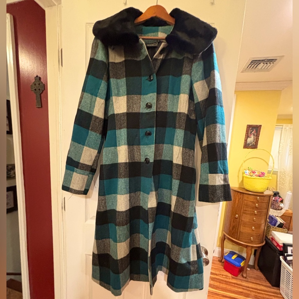 Voodoo Vixen Plaid Coat